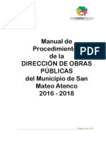 Manual Procedimientos Obras Públicas