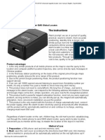 GPS GF-07 Enhanced Magnetic Locator. User Manual. English. Org-Info