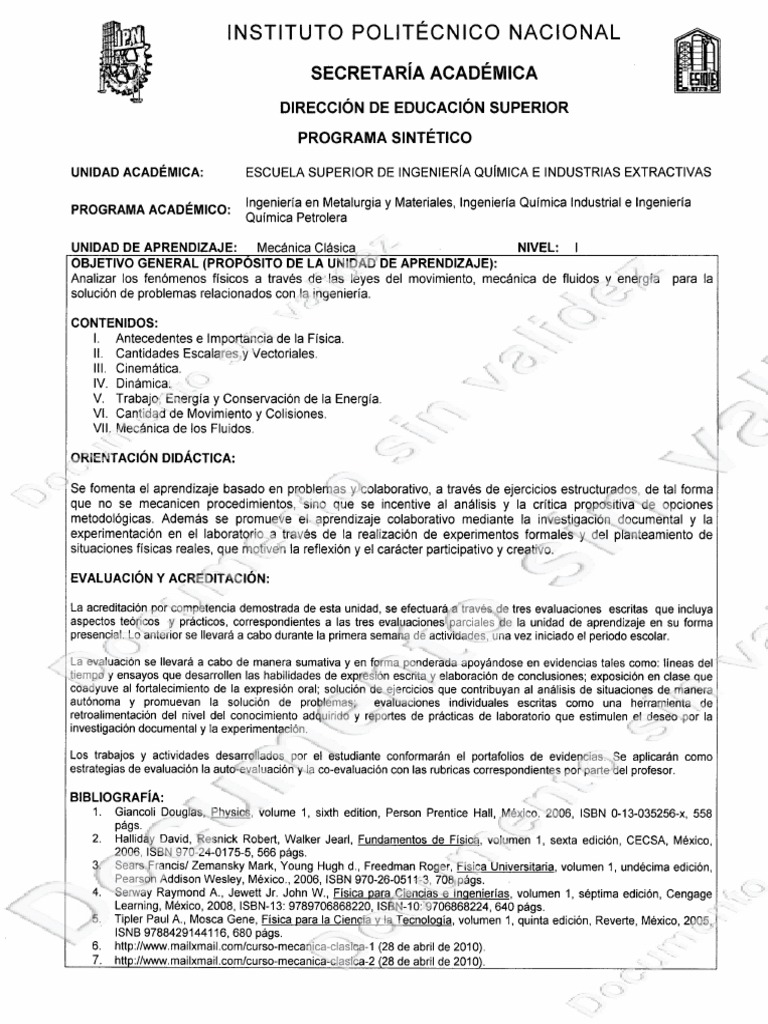 Mecánica Clásica Pdf