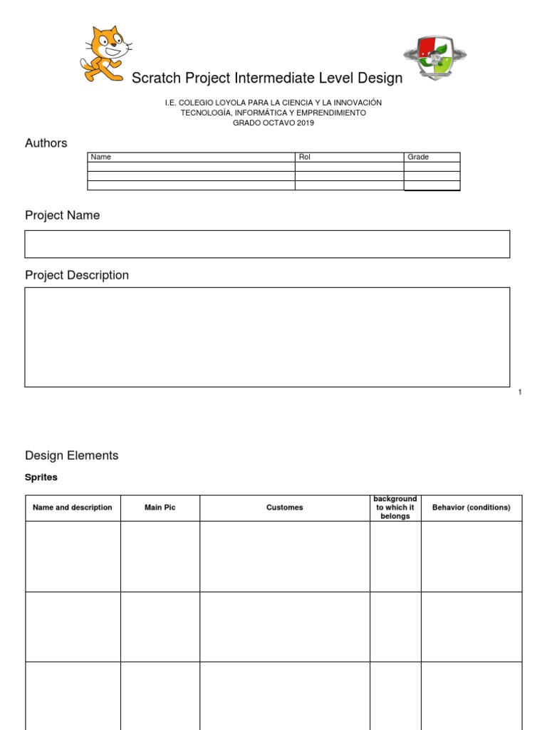 Scratch Design Template | PDF | Psychological Concepts | Cognitive Science