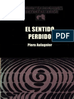 El sentido perdido [Piera Aulagnier].pdf