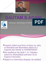 Chairman and Founder of ADANI GROUP OF Industries
