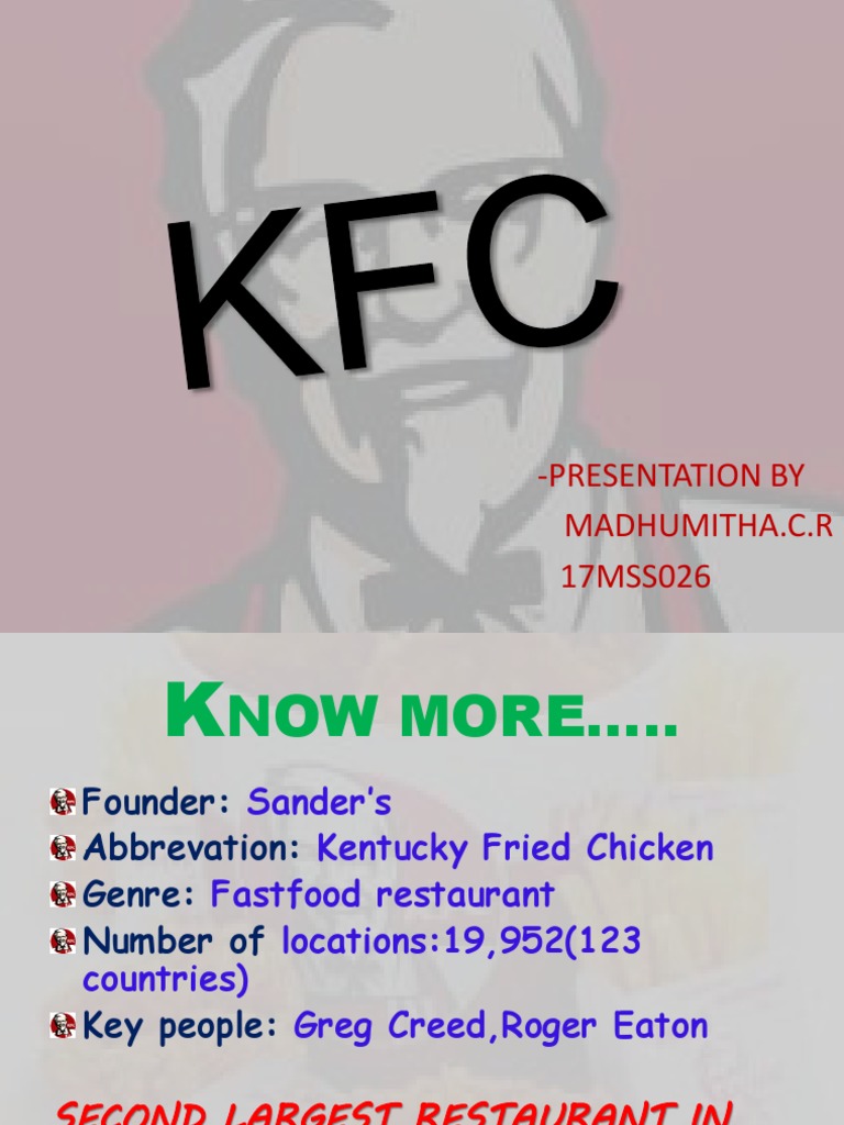 KFC Health Risks Exposed | PDF