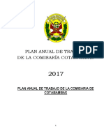 Plan Anual de Trabajo 2017