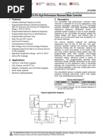 UCC25600 8-Pin High-Performance Resonant Mode Controller: 1 Features 3 Description