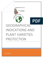Geographical Indications and Plant Varieties Protection: Vinay Yerubandi