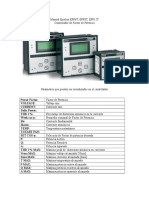 Power Factor: Voltage: Current: Delta Power: THDI%: Week cos φ: Ifo: Iharm: Temp: T.Start Fan: Set Cos Φ: P: Q: A: Thd I % Max: Vrms MAX: Irms MAX: T Max: P Max: Q Max: A Max