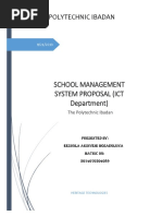 School Management Systme Proposal