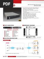 Photo Indication Dimension Diagram: 200-Channel 8-Bay Rackmount Standalone NVR