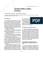 2002, Efectos Del Alcohol Etílico Sobre El SN