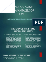 Advantages and Disadvantages of Stone