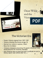 Oscar Wilde and Victorian Society