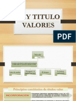 LEY DE TITULOS Y VALORES