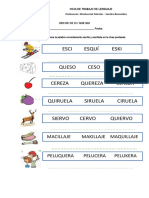 Hoja Trabajo CE CI QUE QUI