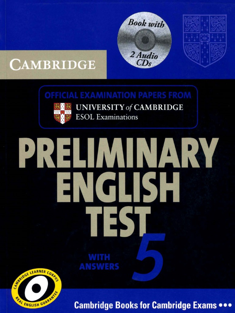 Preliminary English Test 5 With Answers PDF | PDF