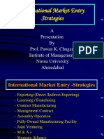 International Market Entry Strategies