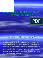 Employee Stock Option Plan Standards in India