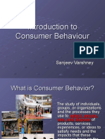 Introduction To Consumer Behaviour