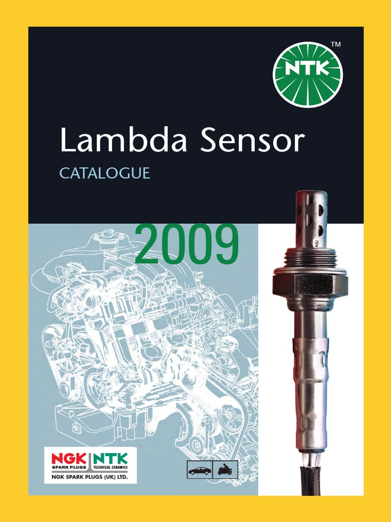 NTK - Lambda Catalogue 09 | PDF | Exhaust Gas | Internal