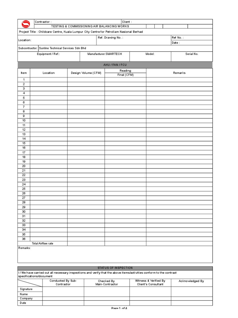 T&C Air Balancing | PDF | Business