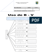 Ficha Reglas Del Uso de La B para Sexto de Primaria