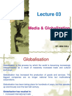 Media & Globalization: By: Hina Gull