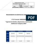 PIEM-20001-EL-PO-RVF-003 Procedimiento Montaje de Carpa Rev. 3