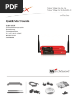 Quick Start Guide: Firebox® X Edge 10e, 20e, 55e Firebox® X Edge 10e-W, 20e-W, 55e-W