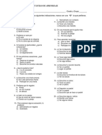 ESTILOS DE APRENDIZAJE de Tercero A Sexto PDF