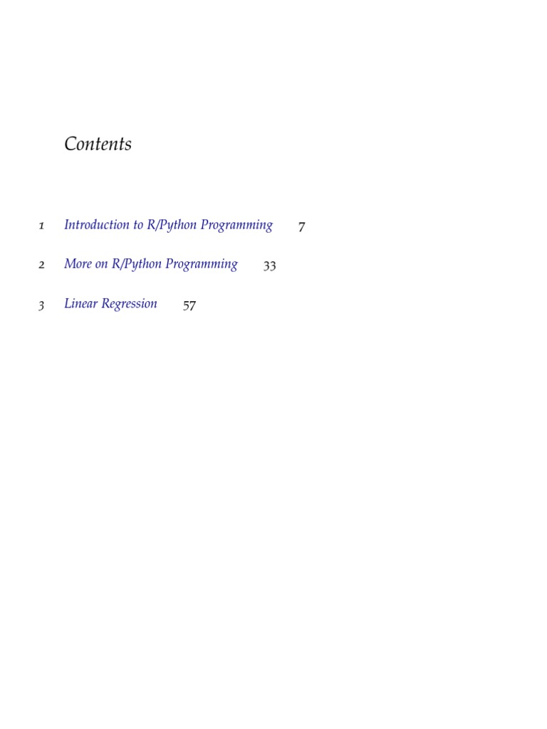 Learn Python and R | PDF | Method (Computer Programming) | Control Flow