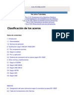 Clasificacion de Los Aceros