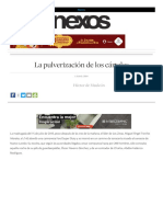 2014-07-01 La Pulerización de Los Cárteles - Héctor de Mauleón - Nexos PDF