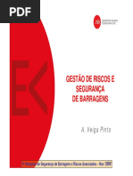 Gestão de Riscos e Segurança de Barragens