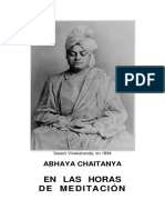 Chaitanya Abhaya - En Las Horas de Meditacion