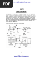 Auto Chassis Notes