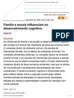 Família e Escola Influenciam No Desenvolvimento Cognitivo. - PubMed - NCBI