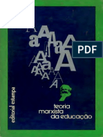 SUCHODOLSKI, Bogdan. Teoria Marxista da Educação, VOL. I.pdf