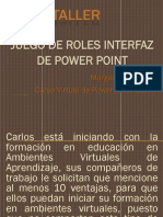 Juegos de Roles (Margarita Villarreal)