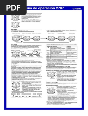 Catalogo relojes casio pdf sale