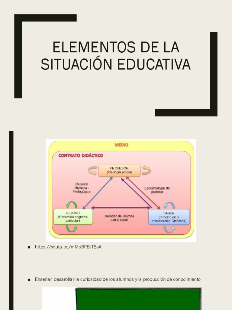 Elementos Clave en la Educación | PDF | Teoría de la educación ...