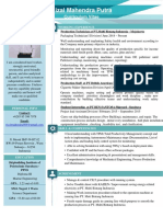 Rizal Mahendra Putra: Curriculum Vitae