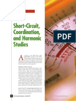 Short-Circuit Coordination Harmonic Studies