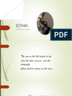 Sonia: A Father's Farewell and Painful Loss