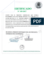 Certificado DCRB Espinoza