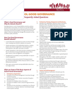 School Good Governance: Frequently Asked Questions