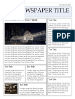 Ms Word Newspaper Template.doc