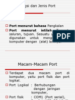 JENIS DAN FUNGSI PORT