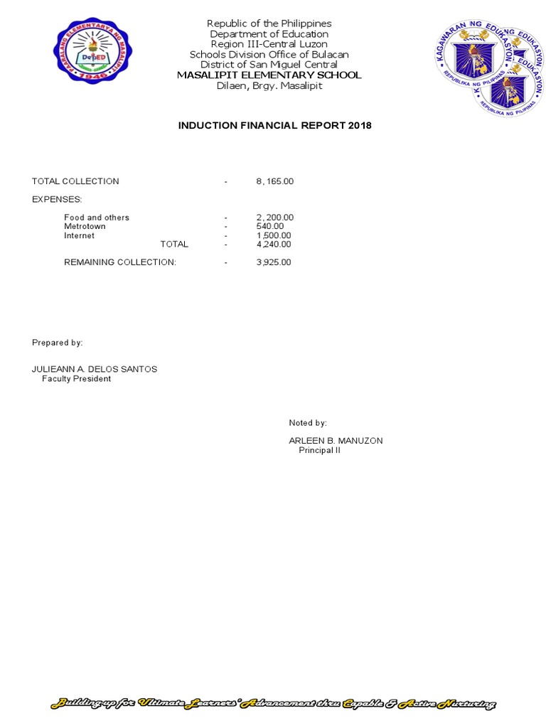 Induction Financial | PDF