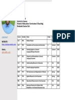 updated course list 3