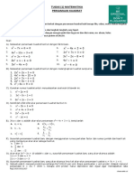 Soal Matematika Kelas 12